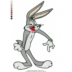 Bugs Bunny Embroidery Cartoon_07